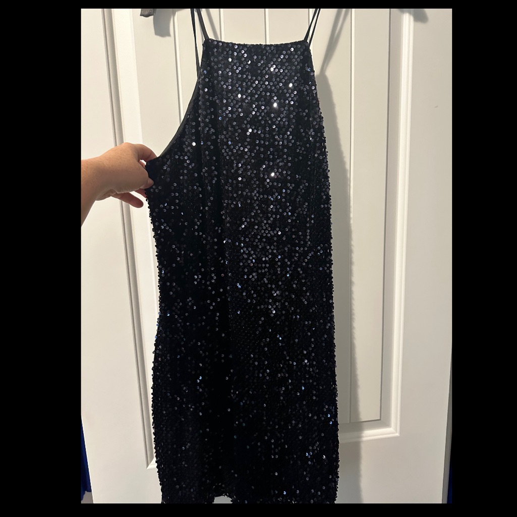 Express Sequin Mini Dress